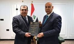 نخيل عراقي تهنئ الصائح بعد تكليفه مديراً للمركز الثقافي العراقي في بريطانيا